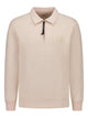 C.p.company Sweatshirts Polo Collar In Diagonal Raised Fleece