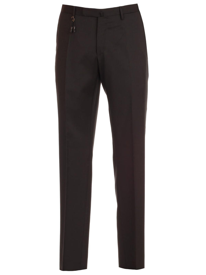Incotex Black Wool Pants