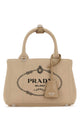 Prada Beige Canvas Mini Prada Jardiniã¨Re Handbag
