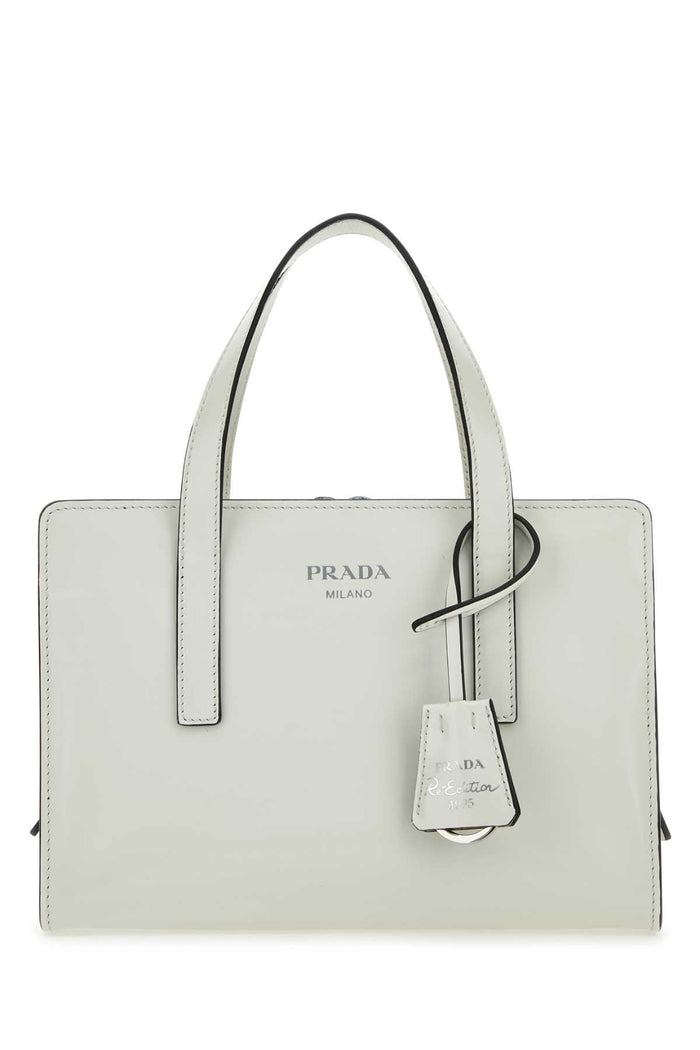 Prada Ivory Leather Re-Edition 1995 Handbag