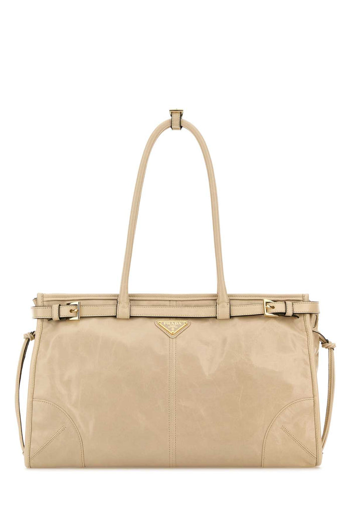 Prada Light Pink Leather Shoulder Bag