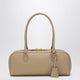 Prada Shoulder Bag In Sand Leather