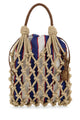 Prada Beige Mesh Handbag