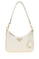 Prada Ivory Leather Mini Prada Re-Edition Shoulder Bag