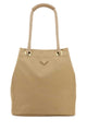 Prada Beige Re-Nylon Large Prada Mariner Bucket Bag