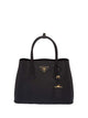 Prada Prada Double Medium Leather Handbag