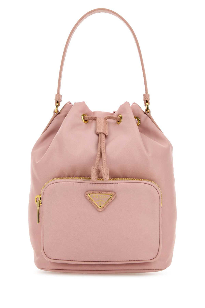 Prada Pink Re-Nylon Bucket Bag