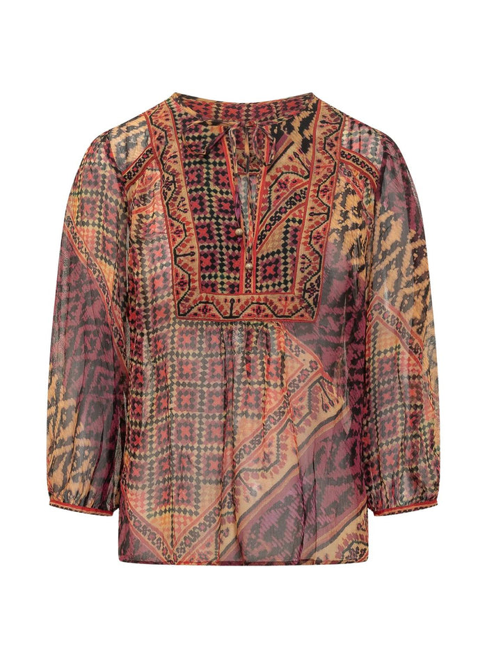 Ba&Sh Odetta Multicolor Blouse
