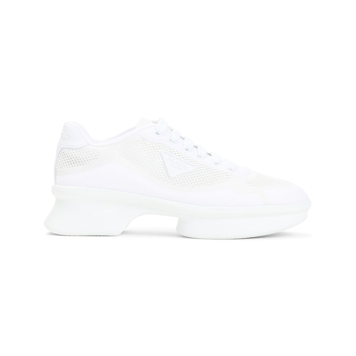 Prada Mesh And Re-Nylon Sneakers