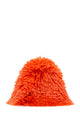 Prada Embellished Raffia Bucket Hat