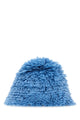 Prada Embellished Raffia Bucket Hat