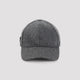 Prada Dark Grey Flannel Baseball Cap