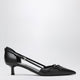 Prada Sideopen Leather Pumps