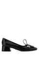 Prada Black Leather Pumps