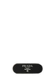 Prada Black Metal Hair Clip