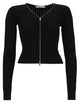 Alexander Wang Black Nylon Sweater Made In China.