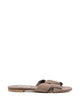 Casadei "Flat" Ribbon Slippers