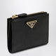 Prada Black Leather Wallet