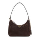 Prada Moro Suede Shoulder Bag