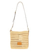Etro Perforated Raffia Shoulder Bag