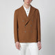 Tagliatore Caramel Doublebreasted Wool Jacket