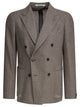 Tagliatore Brown Wool Jacket