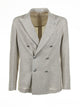 Tagliatore Beige Double-Breasted Jacket