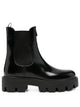 Prada Brushed Leather Booties