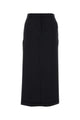 Alexander Wang Black Wool Blend Pant-Skirt