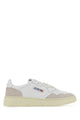 Autry Medalist Low Man Ls33 Leather/Suede White