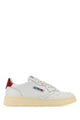 Autry Medalist Low Wom Ll21 Leather/Leather White/Red