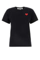Comme Des Garcons Play Short Sleeve Tee Red Heart