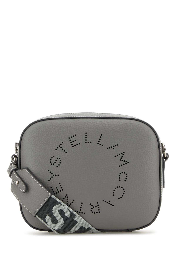 Stella Mccartney Logo Camera Bag Embossed Grainy Alter Mat