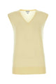 Bottega Veneta Vneck Cashmere Giallo