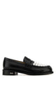 Mach&Mach Sirene Black & White Leather Bicolour Pearl Loaf