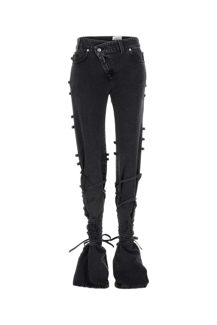 Alexander Mcqueen Denim Trousers*3