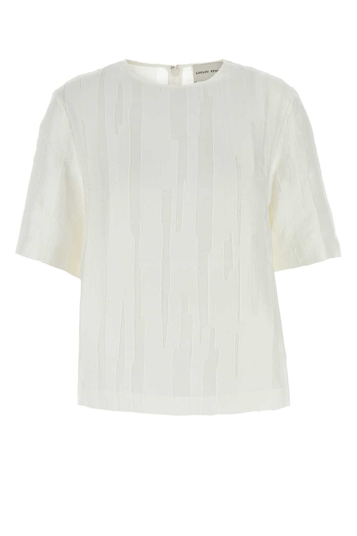 Loulou De Saison Round Neck Blouse