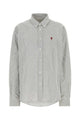 Ami Quota-Classicshirtbuttondowncollarwithembroidereda