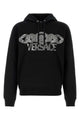 Versace Sweatshirt Non-Brushed Sweat Fabric + Medusa On Ch