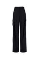 Bottega Veneta Fine Wool Wide Cargo Trousers