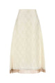 Fendi Black Wrap Skirt