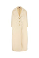 Gucci Coat Crepe Wool Slk Gg_petite