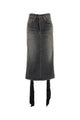 Balenciaga Lace- Up Skirt