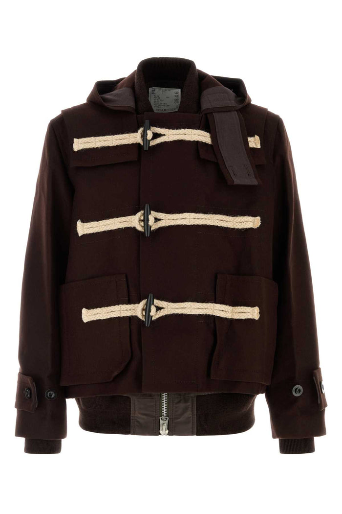Sacai Wool Melton Blouson