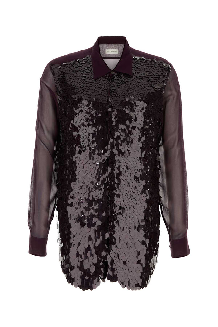 Dries Van Noten 00850-Curles Emb 2313 M.w.shirt