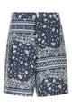 Fendi Shorts Silk Bandana Print