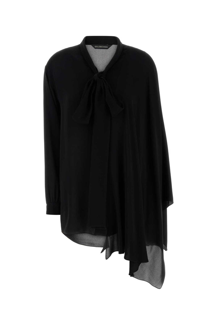 Balenciaga Scarf Blouse