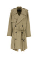 Balenciaga Draped Neck Trench