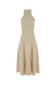 Magda Butrym Aw25 Knitwear 15 Dress Cream