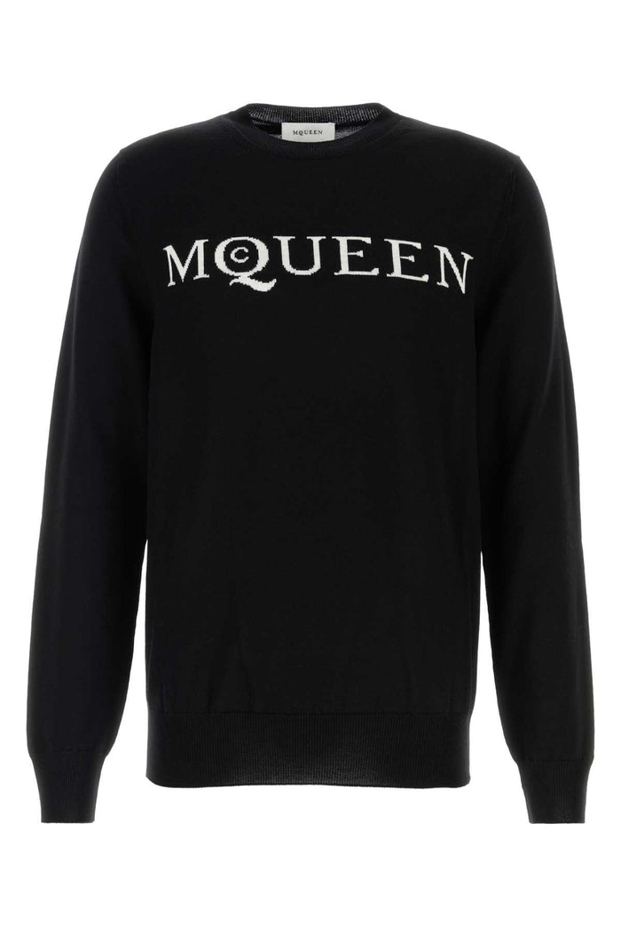Alexander Mcqueen Crew Neck Lng Sleves